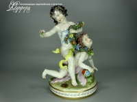 statuekta-antikvariat-germaniya-detskie shalosti-volkstedt-1